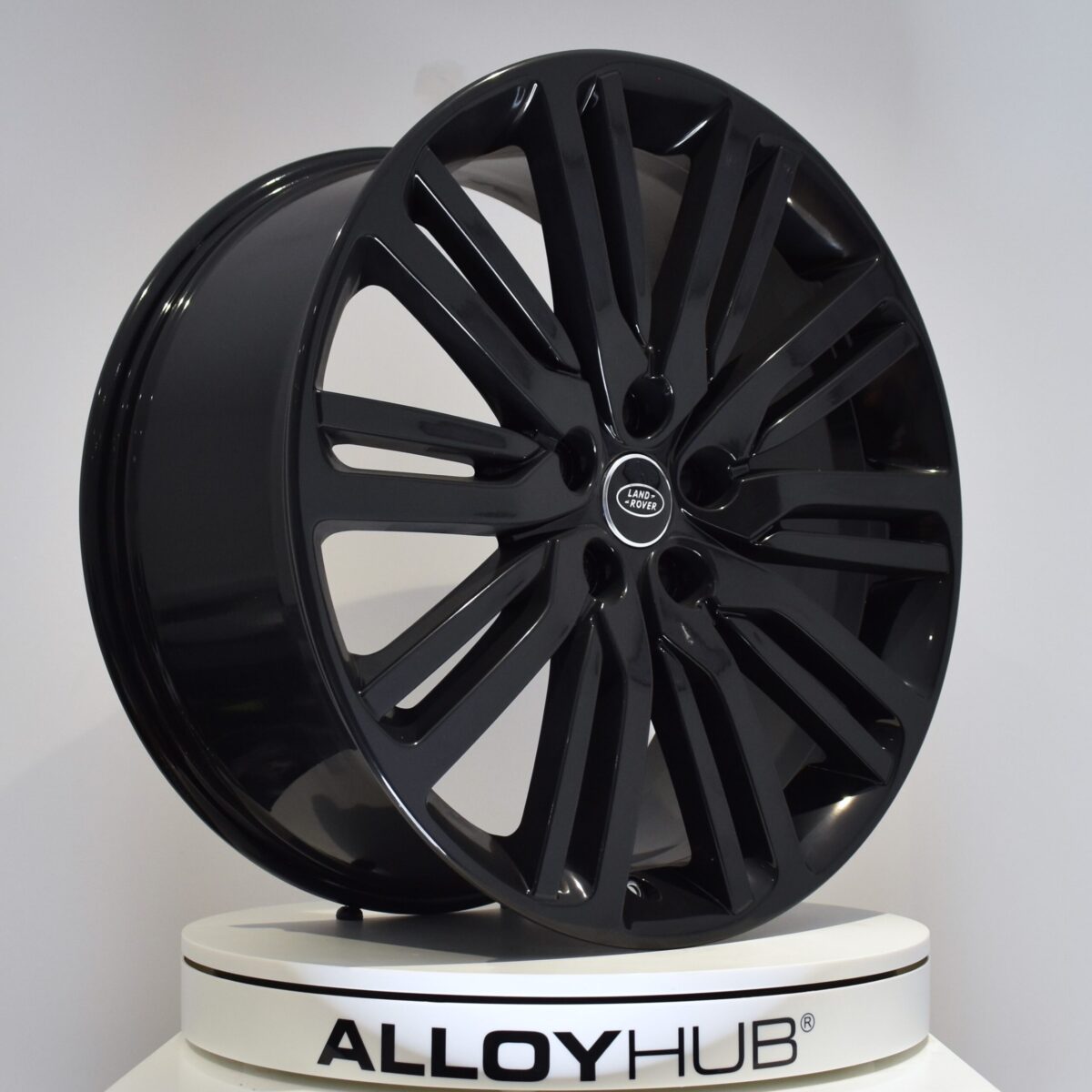 Genuine Land Rover Discovery 5 Style 1012 21" inch 10 Spoke Alloy Wheels with Gloss Black Finish LR0181585