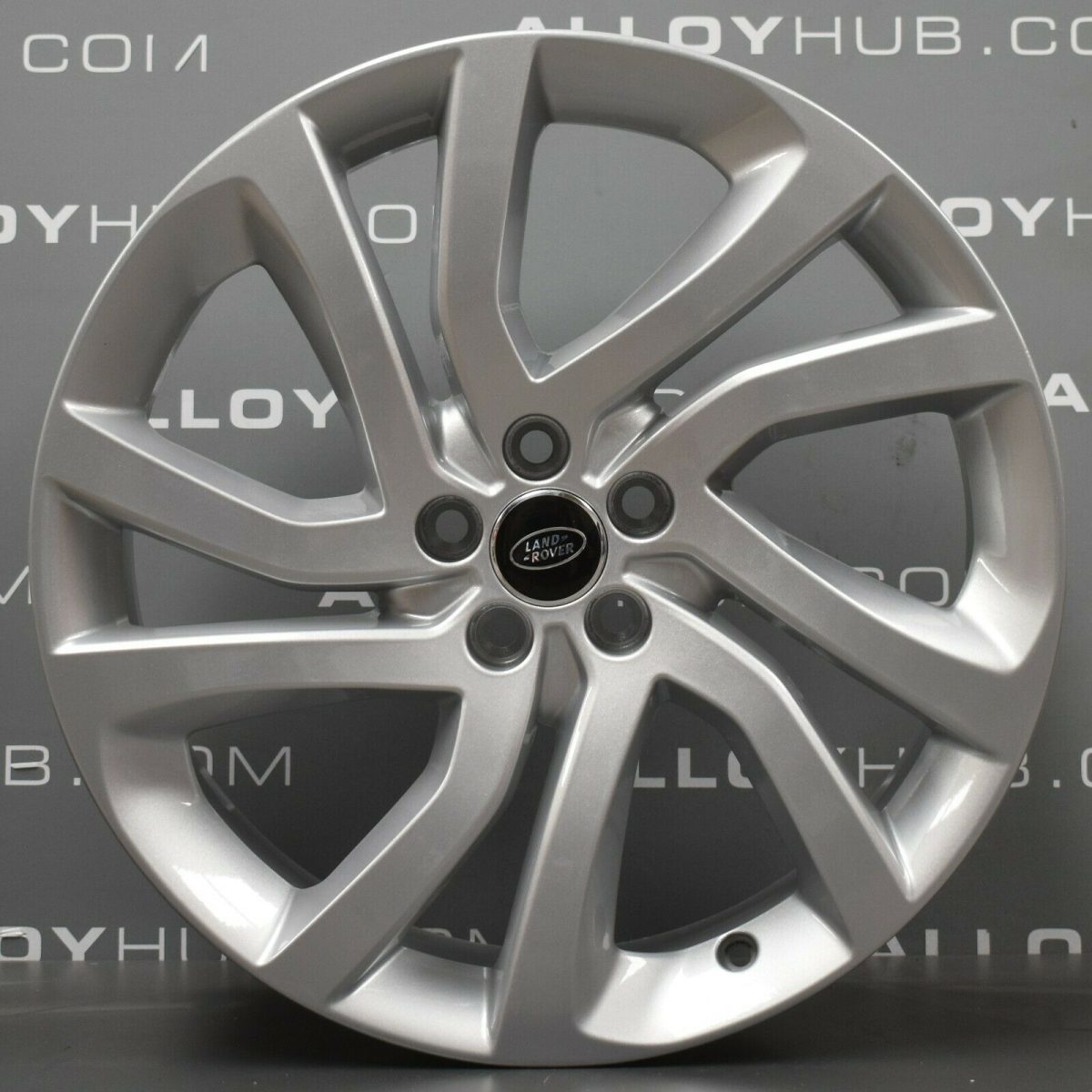 Genuine Land Rover Discovery Sport HSE L550 20" inch Style 5011 5 Split Spoke Alloy Wheels with Sparkle Silver Finish LR073513