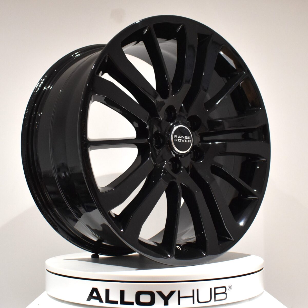 Genuine Land Rover Range Rover HST Style 3 15 Spoke 20" Inch Alloy Wheels with Gloss Black Finish LR008549