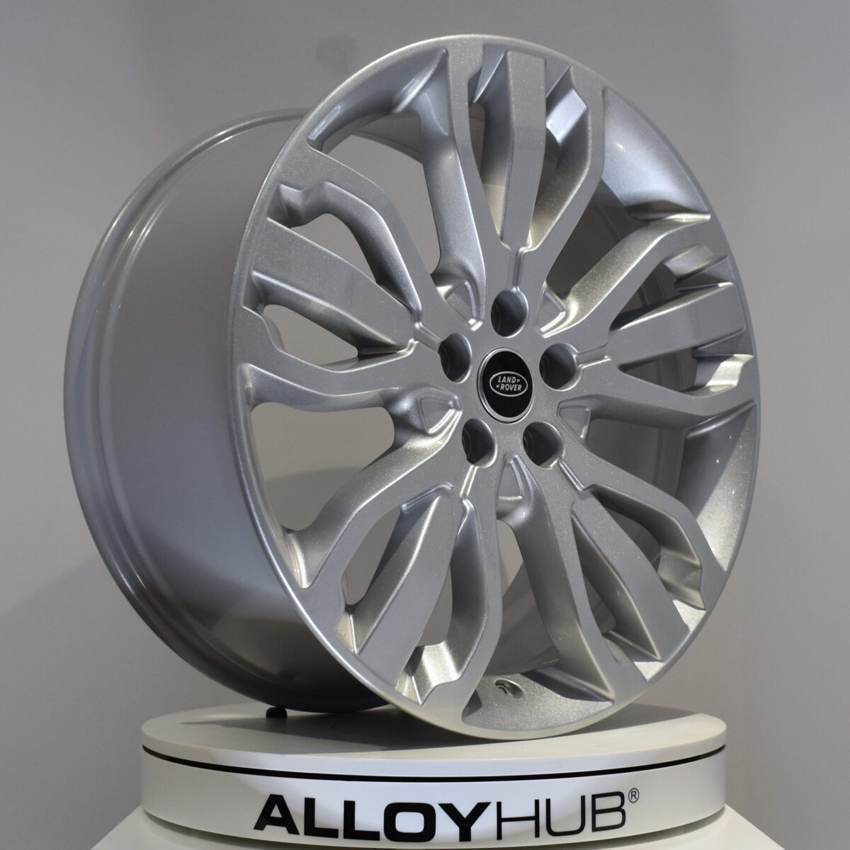 Genuine Land Rover Range Rover Style 5007 21" inch 5 Split-Spoke Alloy Wheels with Sparkle Silver Finish LR044850