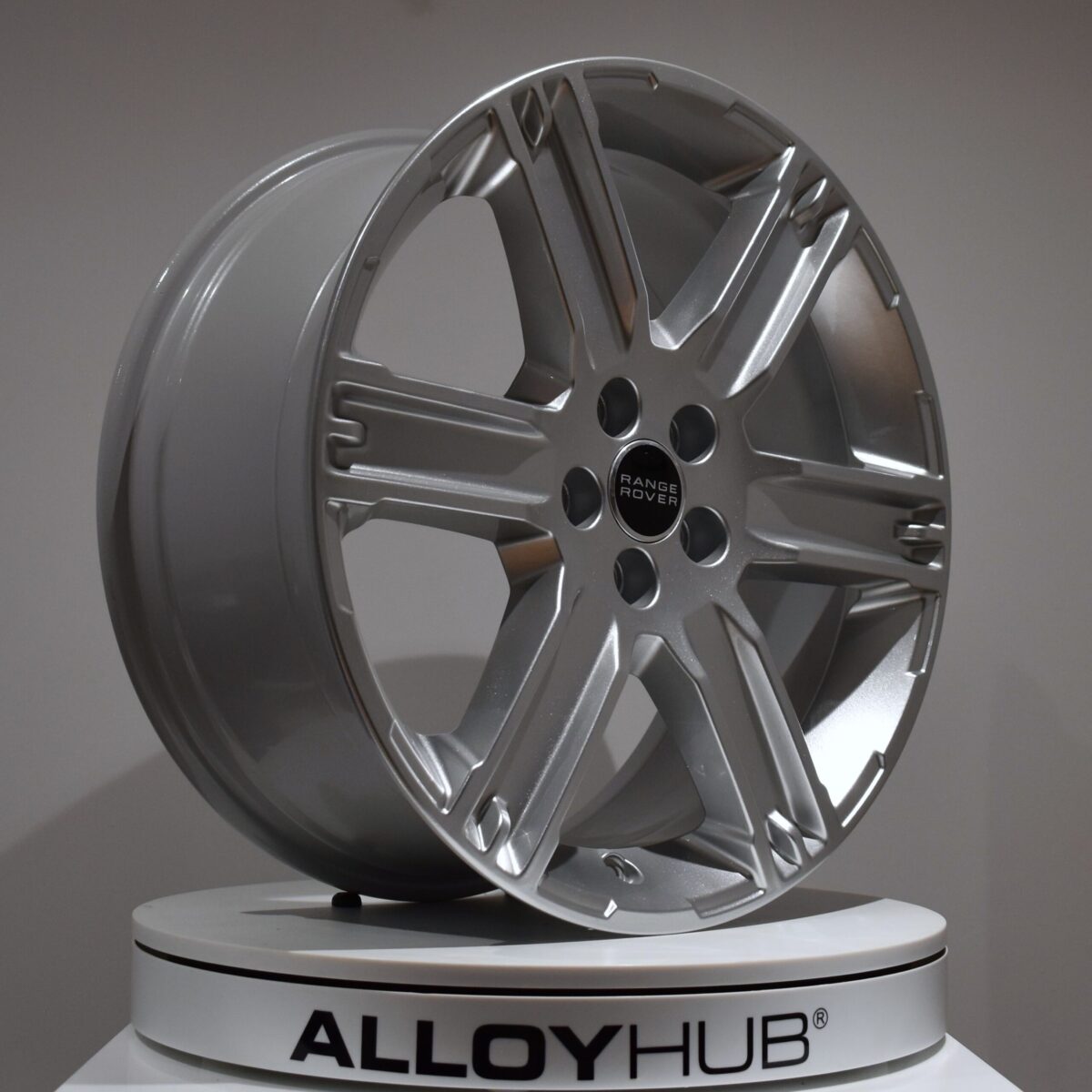 Genuine Range Rover Evoque L538 19" inch Style 4 6 Spoke Alloy Wheels with Sparkle Silver Finish LR050931