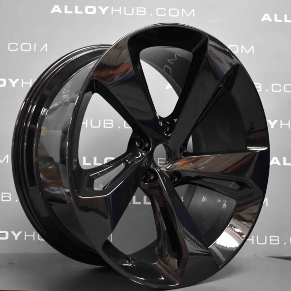 Genuine Bentley Bentayga 5 Spoke 22" Inch Alloy Wheels with Gloss Black Finish 3A601025D, 36A601025G