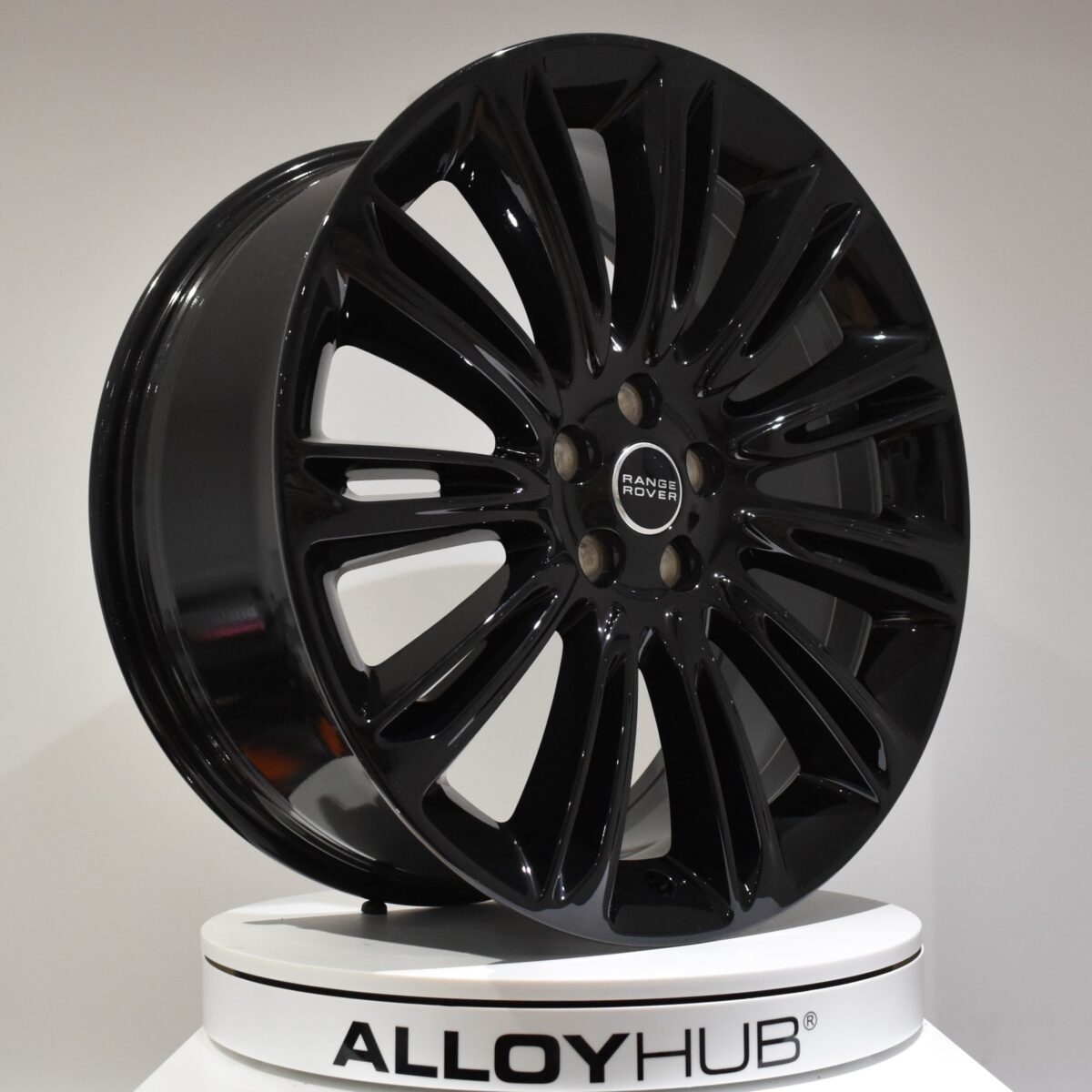 Genuine Land Rover Range Rover Sport Vogue L405 L494 Style 1046 11 Spoke 22" inch Gloss Black Alloy Wheels LR098799