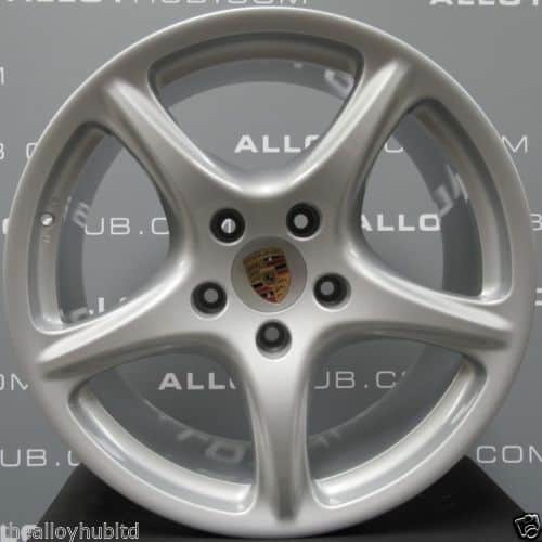 Porsche 911 997 Carrera 2/S Classic 5 Spoke 19 inch Silver Alloy Wheel