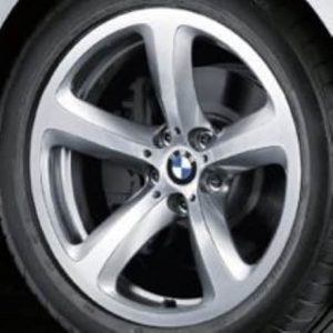 Genuine BMW 6 Series E63/E64 Style 249 5 Spoke 19" inch Alloy Wheels with Silver Finish 36116777353 36116777354