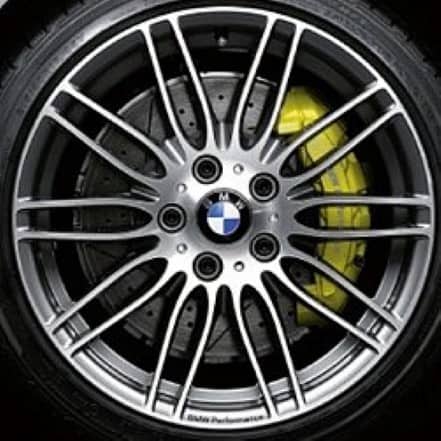 Genuine BMW 3/4 Series 269M Sport Performance 19″ inch 10 Double Spoke Alloy Wheels with Grey & Diamond Turned Finish 36116781046 36116781047
