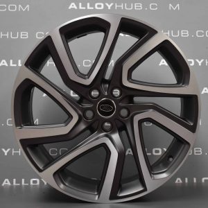 Genuine Land Rover Discovery 5 Style 5025 22" inch Alloy Wheels with Grey & Diamond Turned Finish VPLRW0117