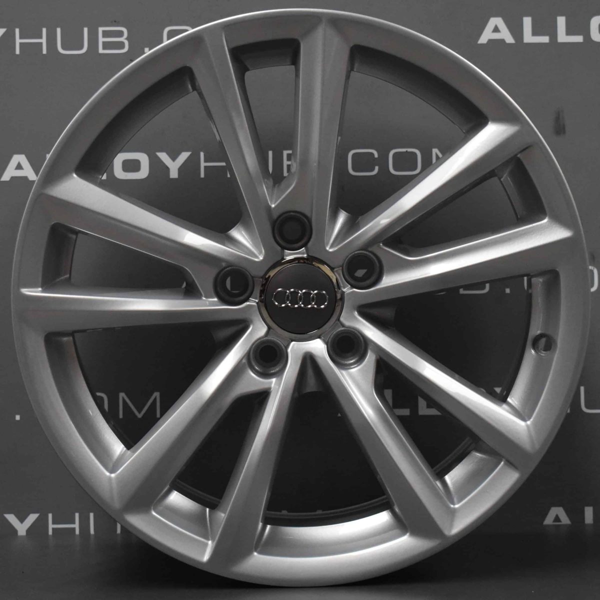 Genuine Audi A3 8V 5 Twin Spoke 17" Inch Alloy Wheels with Silver Finish 8V0 601 025 BF