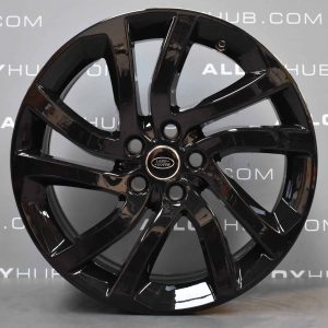 Genuine Land Rover Discovery 5 Style 5011 5 Split-Spoke 20″ inch Alloy Wheels with Gloss Black Finish LR081587