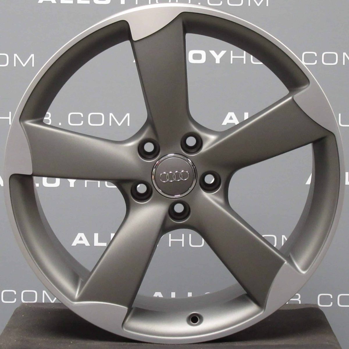 Genuine Audi A6 S6 4G Rotor Arm 20" Inch Alloy Wheels with Grey & Diamond Turned Finish 4G0 601 025 BP