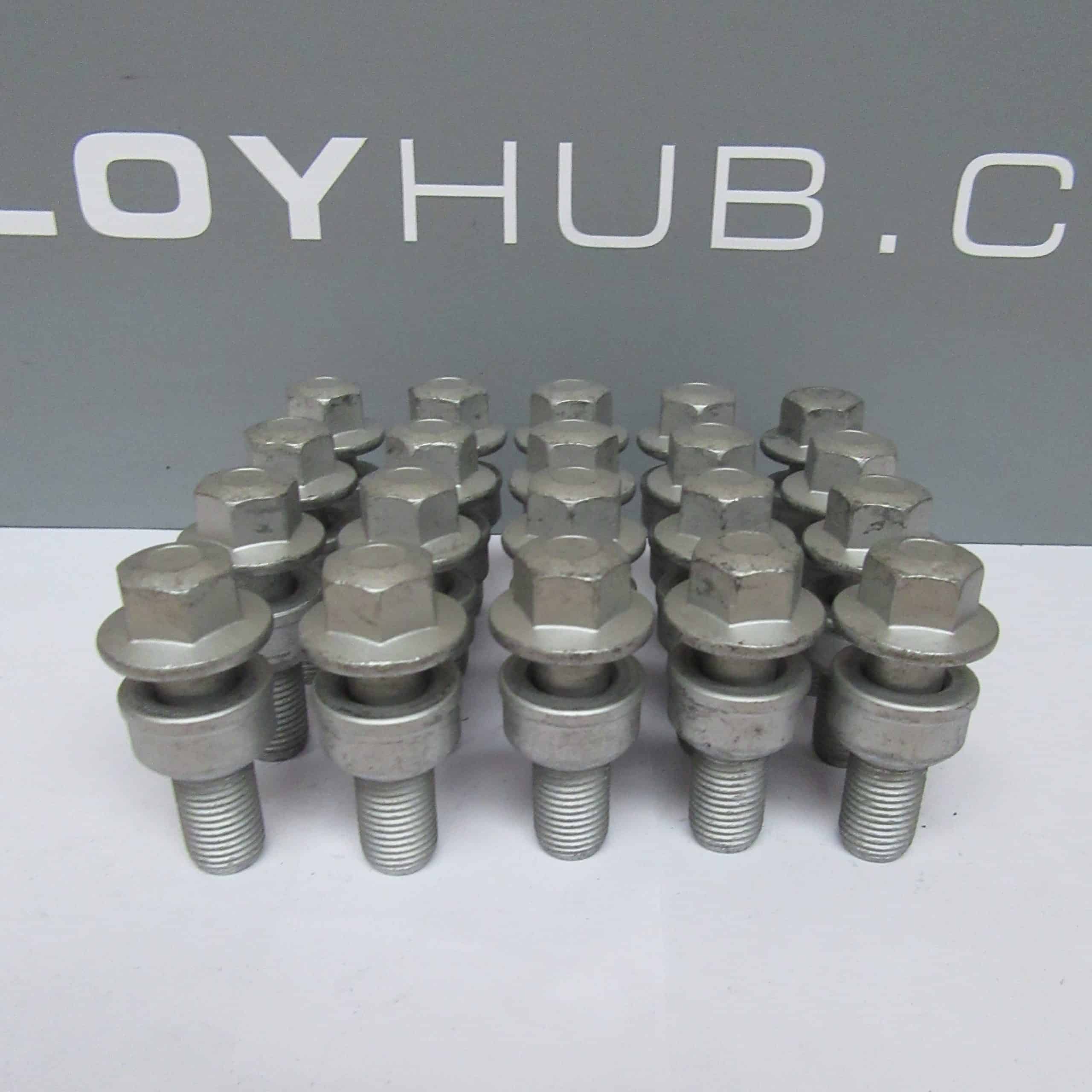 Wheel Bolts 8U 2011 to 2015 14x1.5 Nuts Tapered for Audi Q3 20 