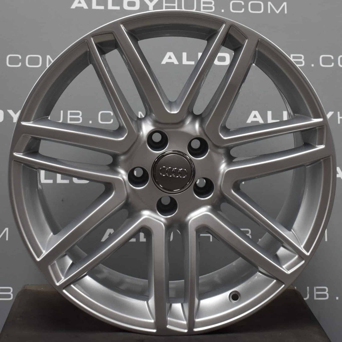 Genuine Audi A7 S7 RS7 A8 S8 4G 4H 7 Double Spoke 19" Inch Alloy Wheels with Silver Finish 4H0 601 025 CA