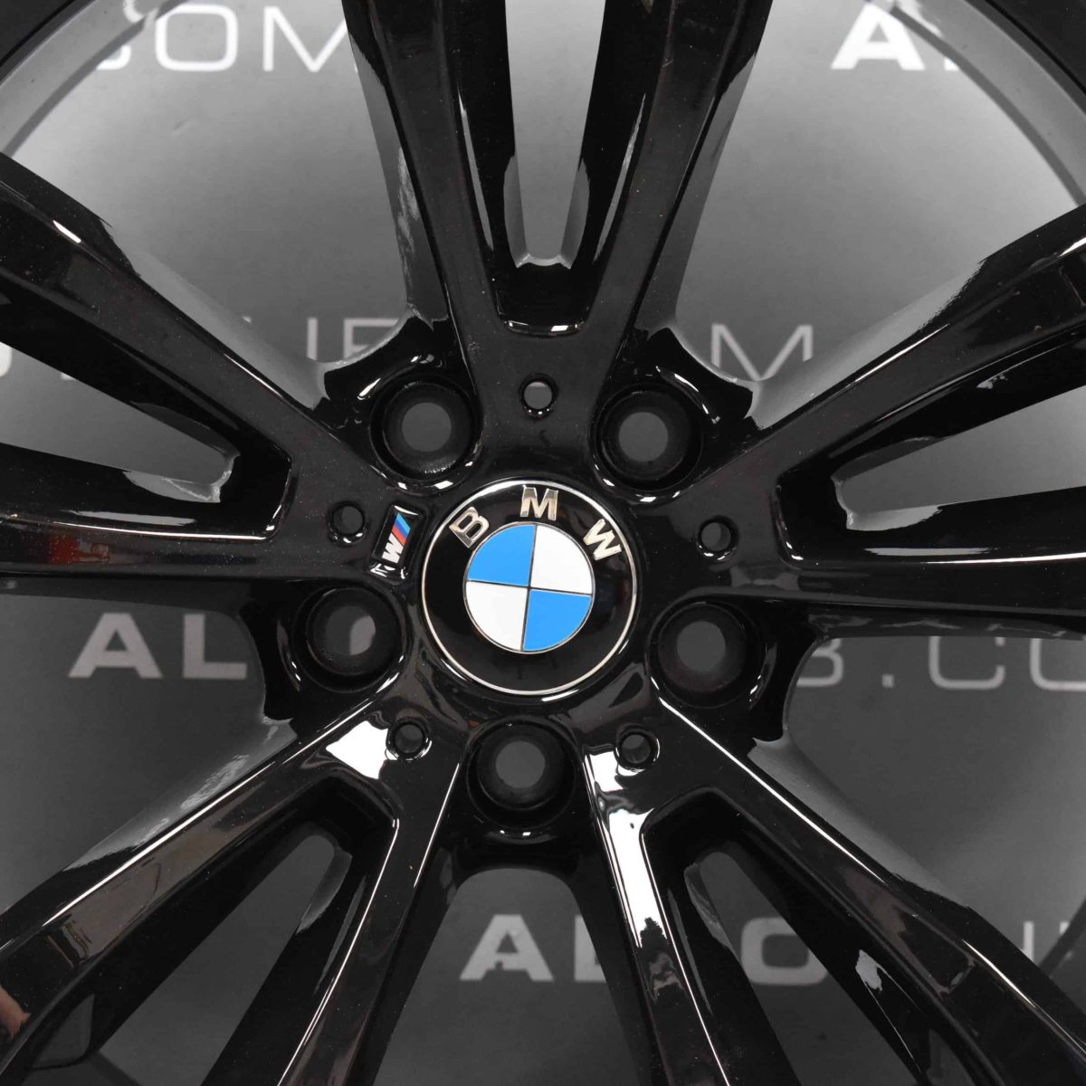 Genuine BMW X5/X6 F15 F16 Style 469M Sport Gloss Black 20″ inch 5 Twin Spoke Alloy Wheels 36117846790 36117846791