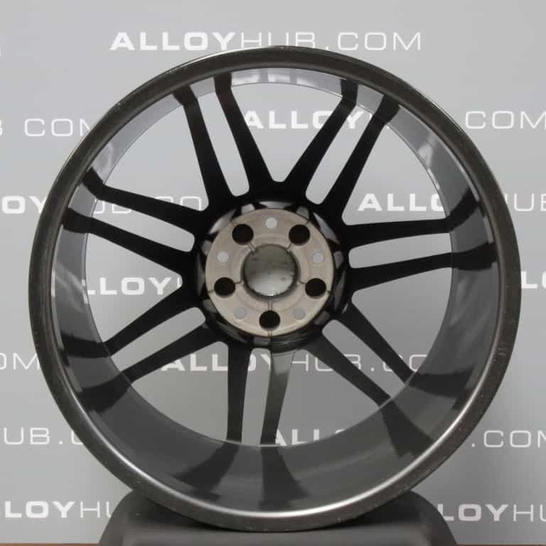 Genuine Audi Q7 4L 7 Double Spoke 21" Inch Alloy Wheels with Anthracite Grey Finish 4L0 601 025 S3 AJ