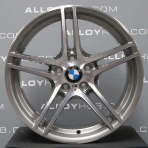 Genuine BMW 3 Series E90 E91 E92 E93 Style 313M Sport 19" inch Alloy Wheels with Grey & Diamond Turned Finish 36116787648 36117844344M