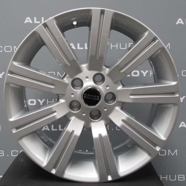 Genuine Land Rover Range Rover Stormer 20" inch 9 Spoke Alloy Wheels with Sparkle Silver Finish LR028995