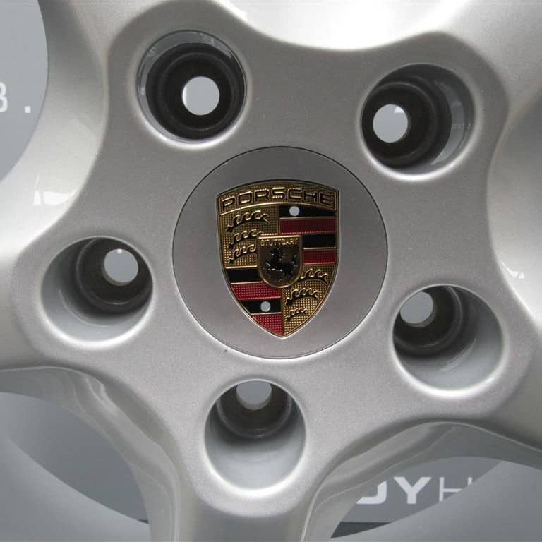 Porsche 911 997 Carrera 2/2S Classic 5 Spoke 18" Silver Alloy Wheel