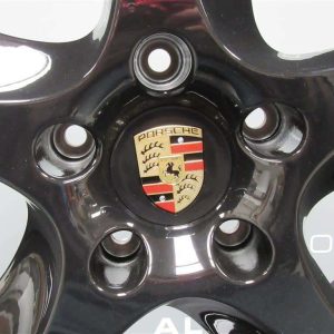 Porsche Cayenne 5 Twist Spoke Gloss Black 20" Alloy Wheel
