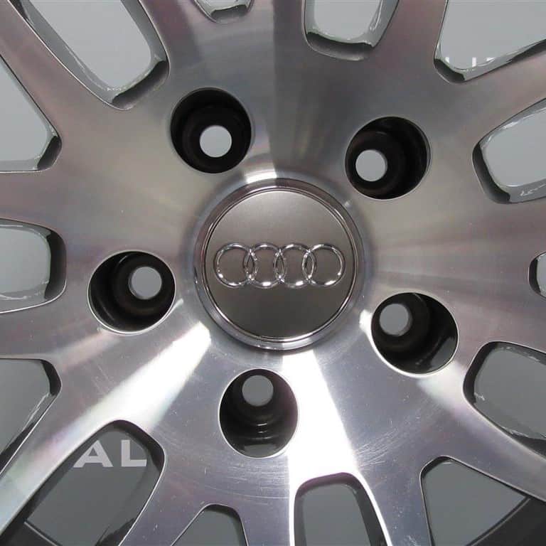 Genuine Audi Q7 4L 7 Double Spoke 21" Inch Alloy Wheels with Diamond Turned Finish 4L0 601 025 S3 AJ