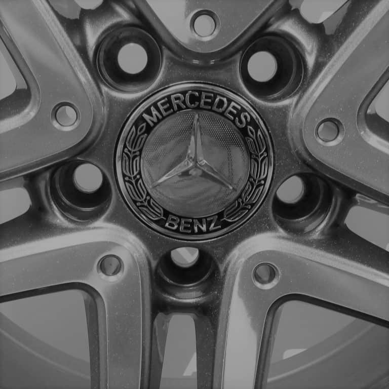 Mercedes-Benz A/B Class W176 W246 5 Twin Spoke 17" Grey & Polished Alloy Wheel