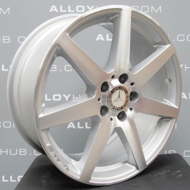 Mercedes-Benz AMG C CLASS W204 7 Spoke Diamond Turned 18" Alloy Wheel
