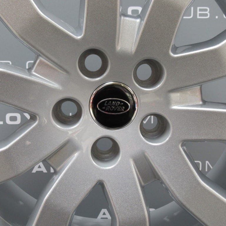 Genuine Land Rover Range Rover Supercharged V Spoke 20" Inch Alloy Wheels with Sparkle Silver Finish LR008742