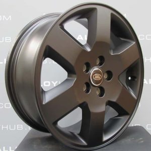 Genuine Land Rover Discovery 4/3 19" Inch 6 Spoke Alloy Wheels with Satin Black Finish RRC002900MNH