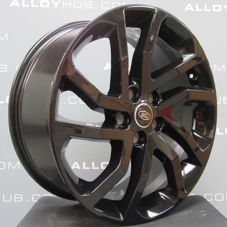 Genuine Land Rover Discovery 4/3 20" Inch 5 Split-Spoke Style 511 with Gloss Black Finish Alloy Wheels LR050887