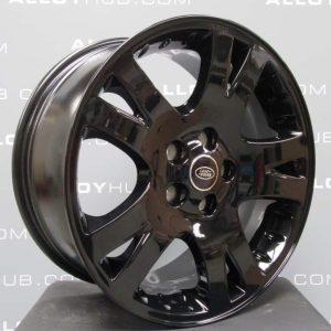 Genuine Land Rover Range Rover 5 Twin Spoke 19" Inch Alloy Wheels with Gloss Black Finish RRC502280XXX