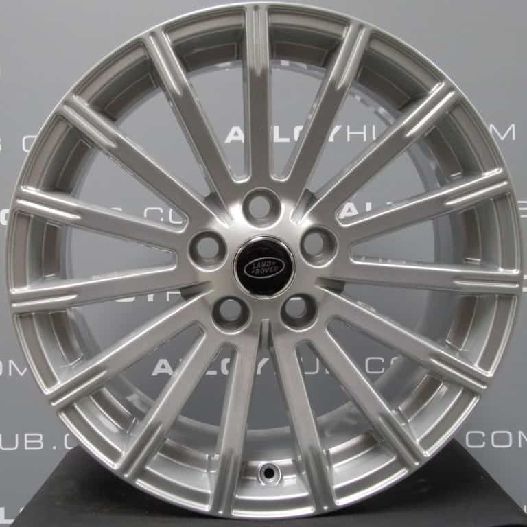 Genuine Land Rover Range Rover 15 Spoke 19" Inch Alloy Wheels with Sparkle Silver Finish AH32-1007-AAW