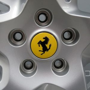 Ferrari 458 Italia Spider 20"5 Cross Spoke 20"Silver Alloy Wheel