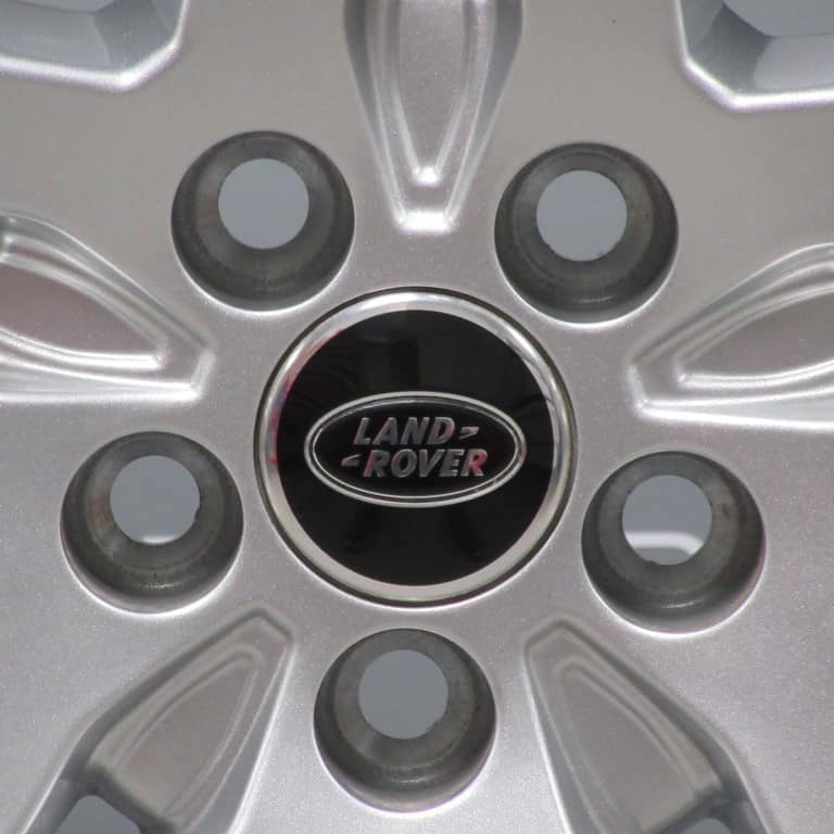 Genuine Land Rover Range Rover L405 L494 22" Style 5004 5 Split Spoke Sparkle Silver Alloy Wheels LR037747