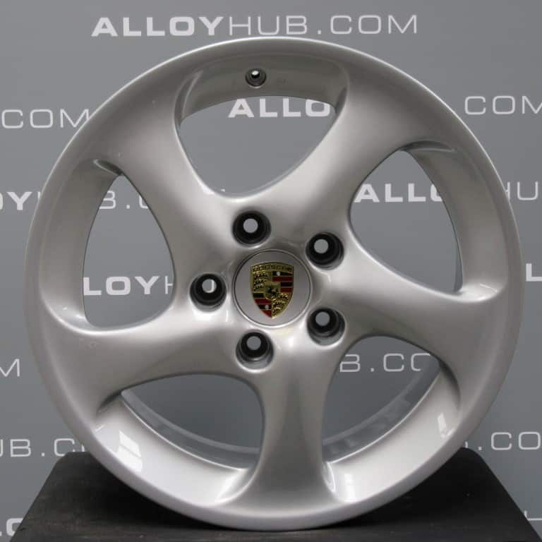 Porsche 996 911 18 inch Turbo 2 Hollow Spoke Silver Alloy Wheels Porsche 996 911 18 inch Turbo 2 Hollow Spoke Silver Alloy Wheels