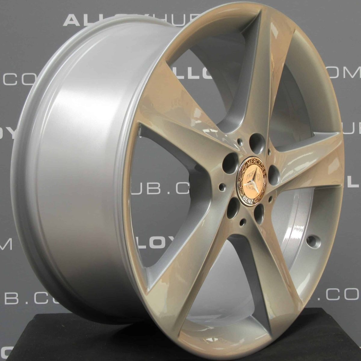 MERCEDES-BENZ ML GLE W166 19" 5 Spoke Silver Alloy Wheel