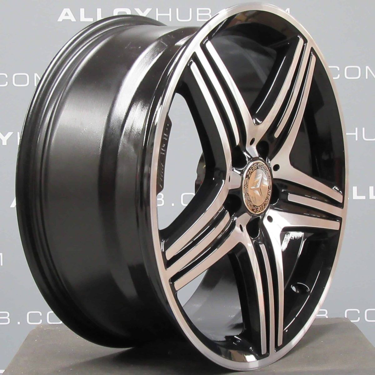 Mercedes-Benz A/B Class AMG 18" 5 Spoke Black/Polished Alloy Wheel