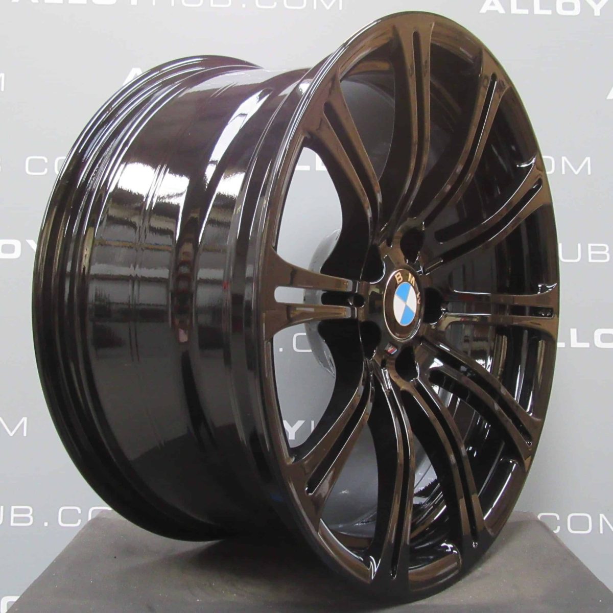 BMW M3 220M 19" 10 Double Spoke Gloss Black Alloy Wheel