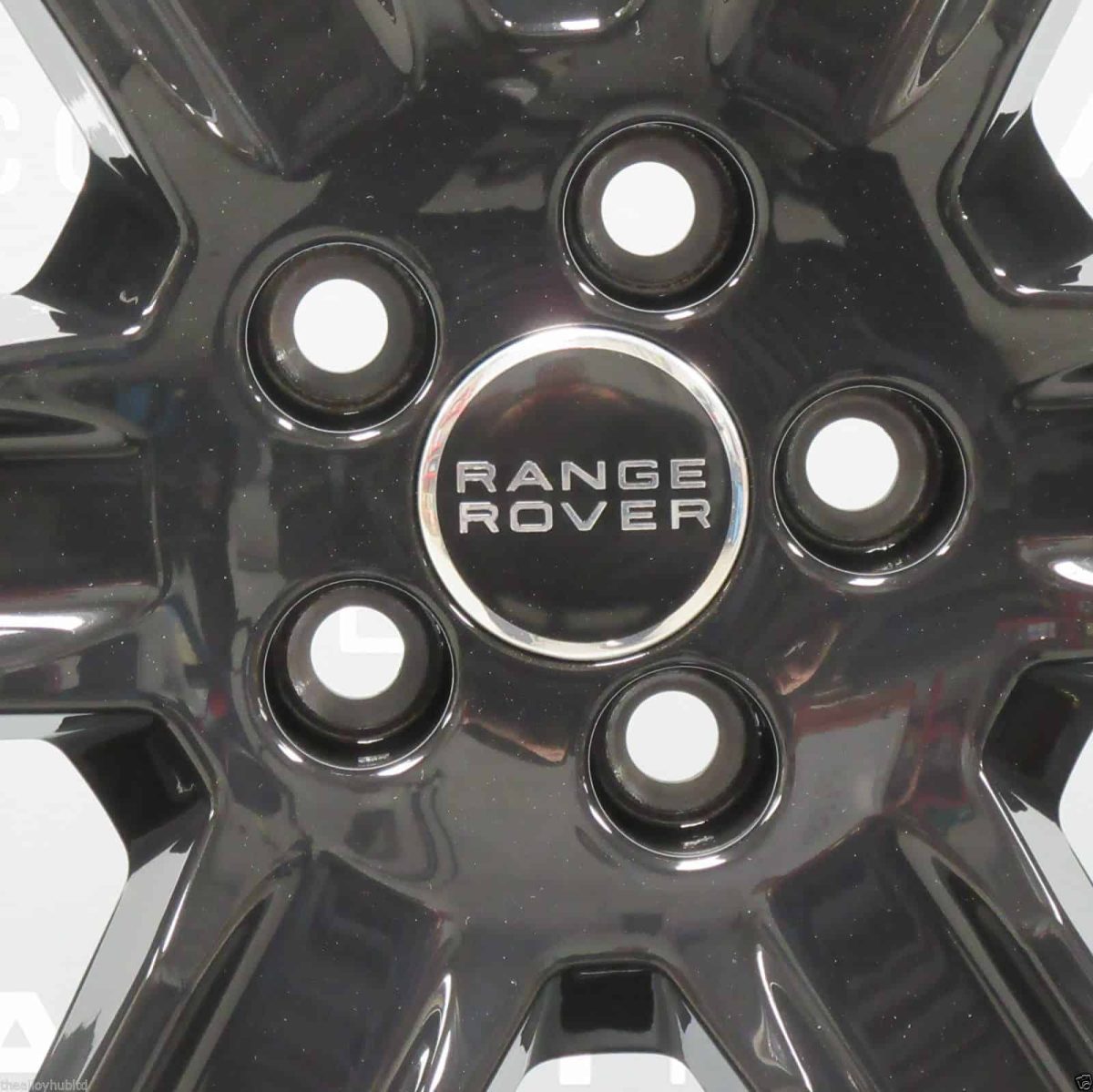 Genuine Range Rover Evoque L538 19" inch Style 4 6 Spoke Alloy Wheels with Gloss Black Finish LR050931