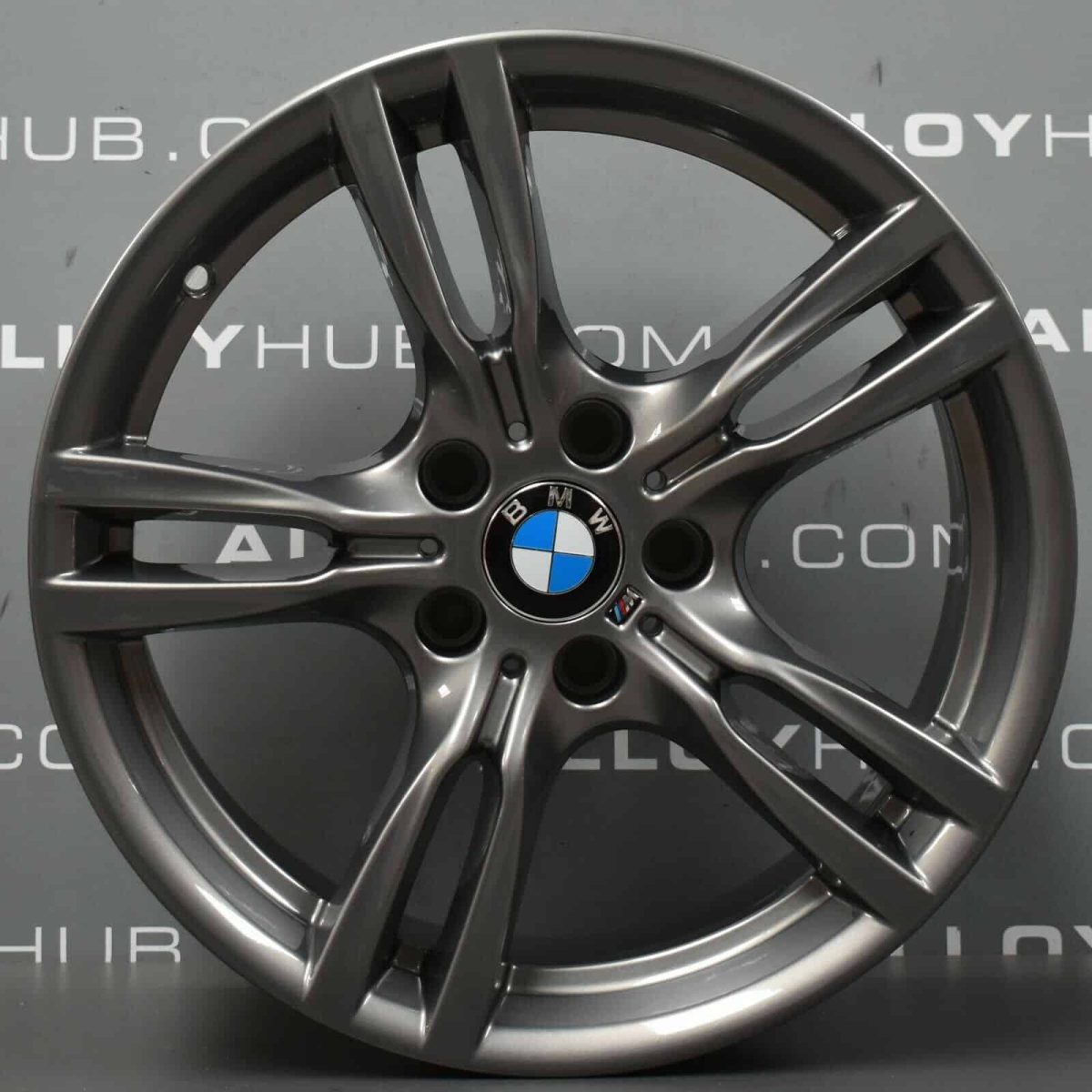 Genuine BMW 3/4 Series 400M Sport 18″ Inch Alloy Wheels with Ferric Grey Finish 36117845880 36117845881