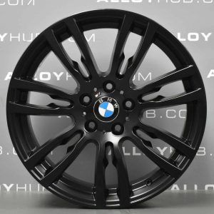 Genuine BMW 3/4 Series Style 403M Sport 19″ Inch Alloy Wheel with Satin Black Finish 36117845882 36117845883