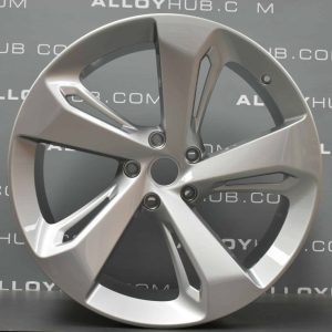 Genuine Bentley Bentayga 5 Spoke 22" Inch Alloy Wheels with Silver Finish 3A601025D, 36A601025G