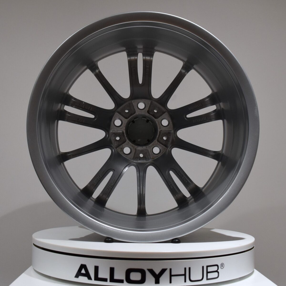 Genuine BMW 3 Series MV3 Style 193M Sport 18" Inch Alloy Wheels with Silver Finish 36118036933 36118036934