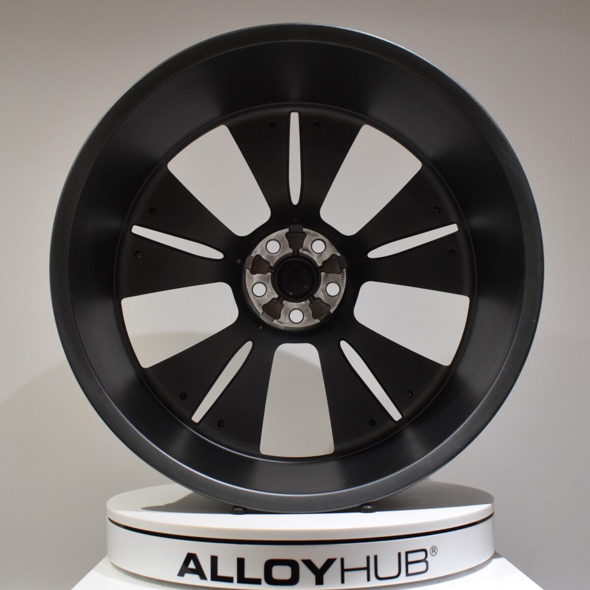 Genuine Jaguar F-Pace Helix Style 1020 10 Spoke 22″ Inch Alloy Wheels with Technical Grey Finish T4A858