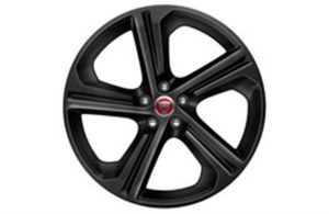 Genuine Jaguar F-Pace Style 5035 Blade Spoke 20" Inch Alloy Wheels with Gloss Black Finish T4A4437