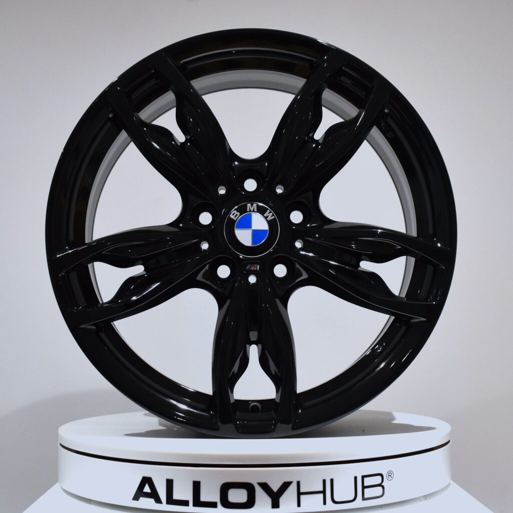 Style 436M - Genuine BMW 1/2 Series 18″ Gloss Black Wheels