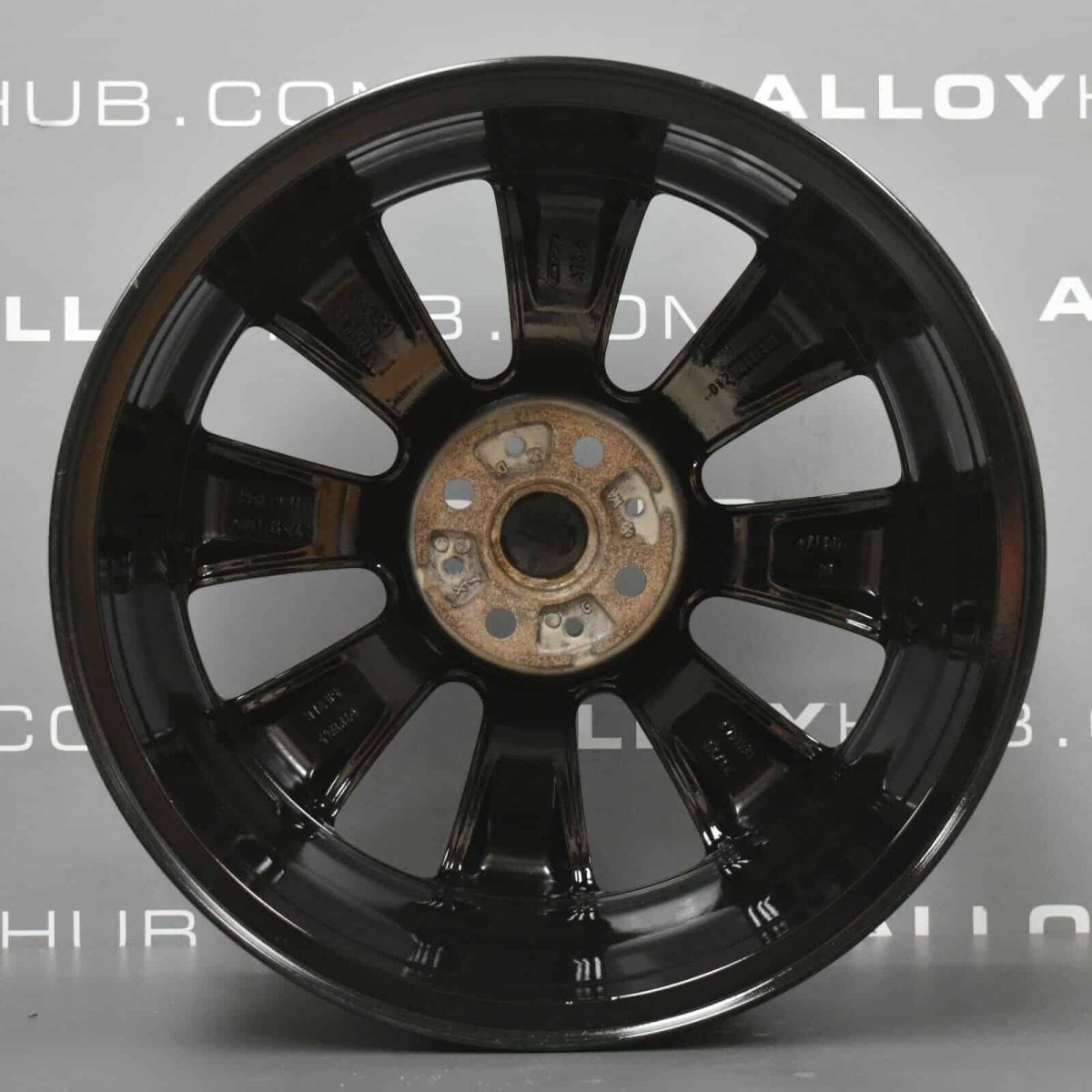 Genuine Mini Cooper S R50 R53 R56 R121 Conical Spoke 17" inch Alloy Wheels with Gloss Black Finish 36116791931