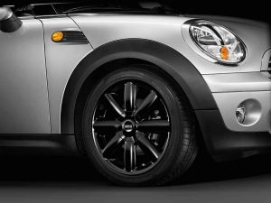 Genuine Mini Cooper S R50 R53 R56 R104 Crown Spoke 17" inch Alloy Wheels with Matt Black Finish 36116787237
