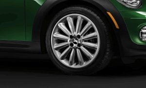 Genuine Mini Cooper S R50 R53 R56 R116 Infinite Stream Spoke 17" inch Alloy Wheels with Silver Finish 36116795455