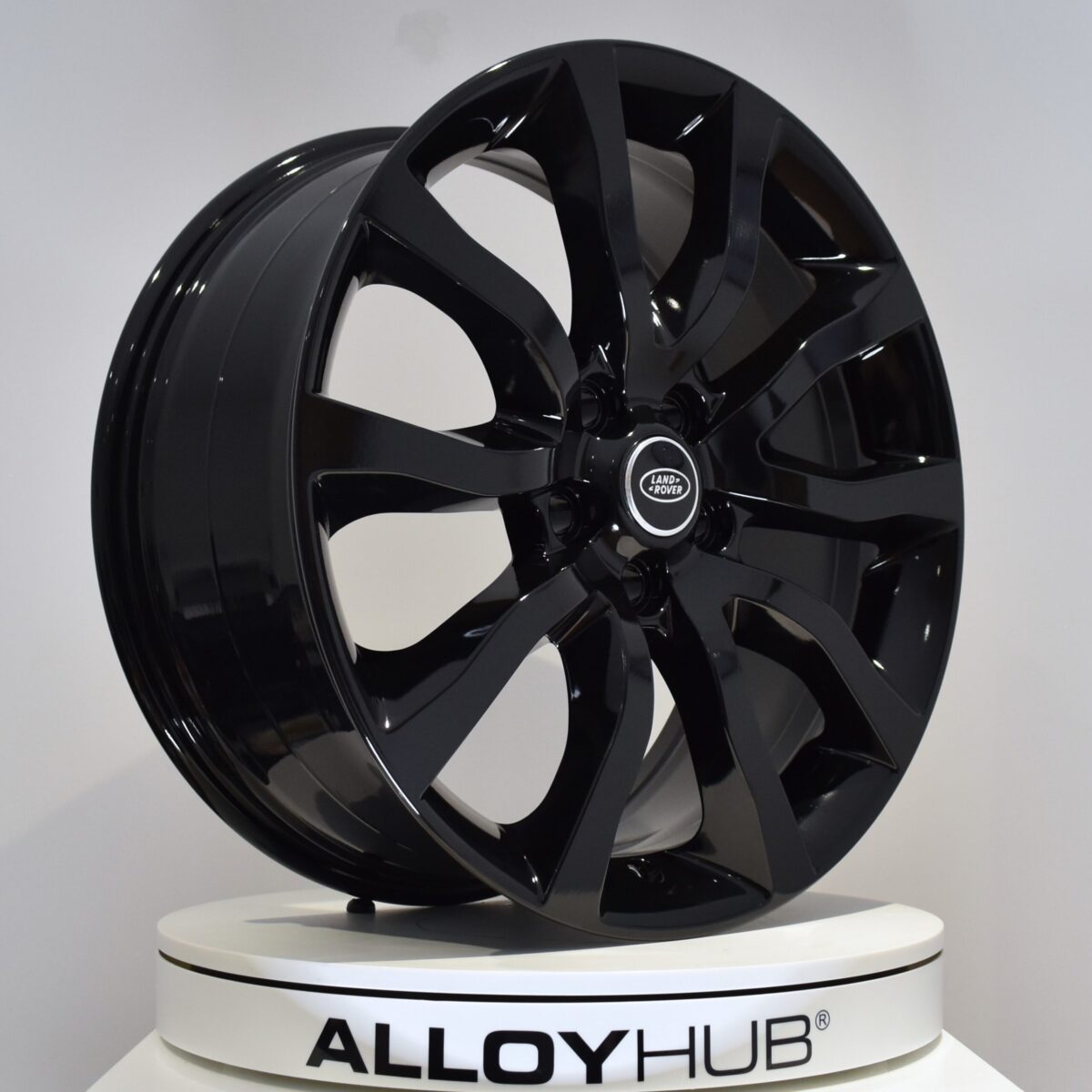 Genuine Land Rover Defender L663 Style 12 5020 20" inch 5 Split Spoke Alloy Wheels with Gloss Black Finish VPLWW0090