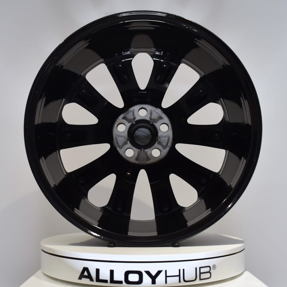 Genuine Land Rover Range Rover Style 5002 20" inch 5 Split Spoke Alloy Wheels with Gloss Black Finish LR037745