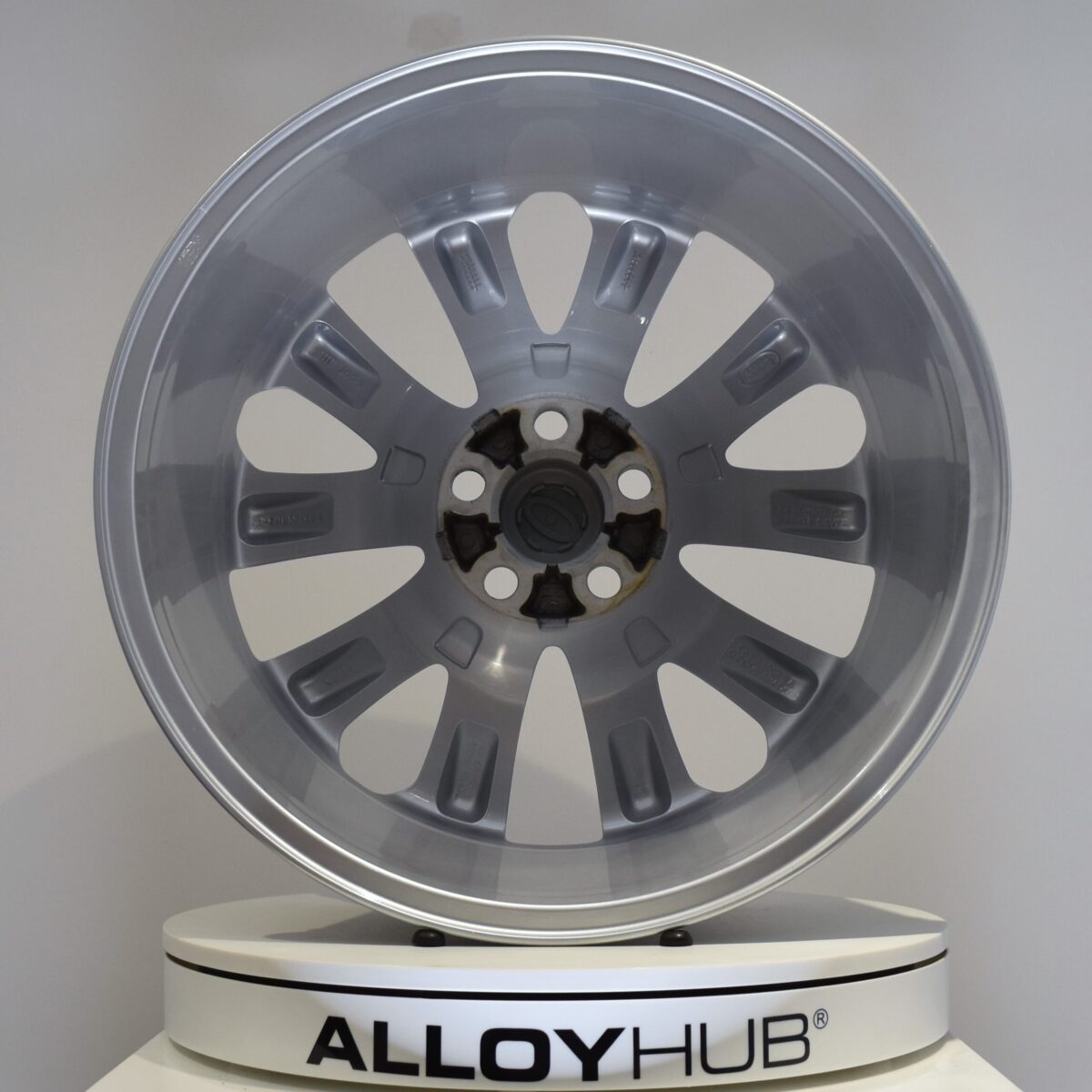 Genuine Land Rover Defender L663 Style 5002 20" inch 5 Split Spoke Alloy Wheels with Sparkle Silver Finish LR037745